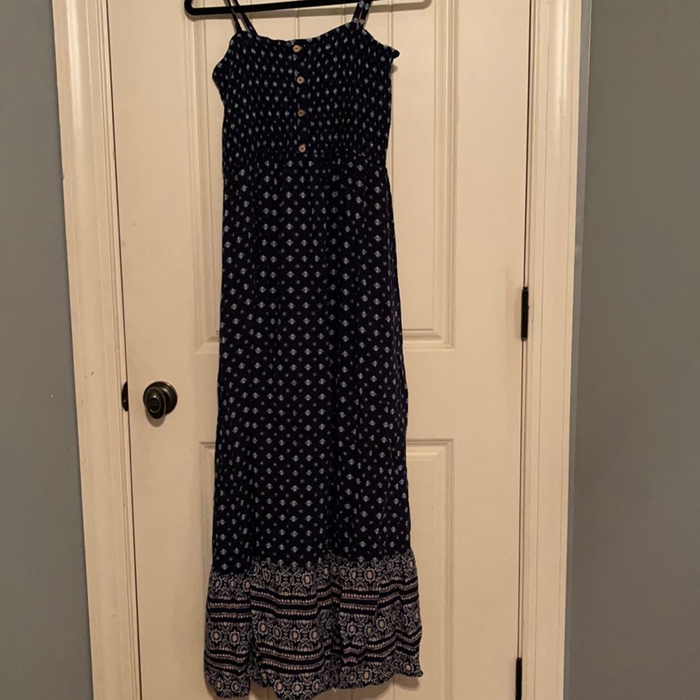 Long maxi dress.